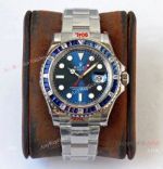 (ROF) Rolex Yacht-Master Blue Diamond Stainless Steel Copy Watch